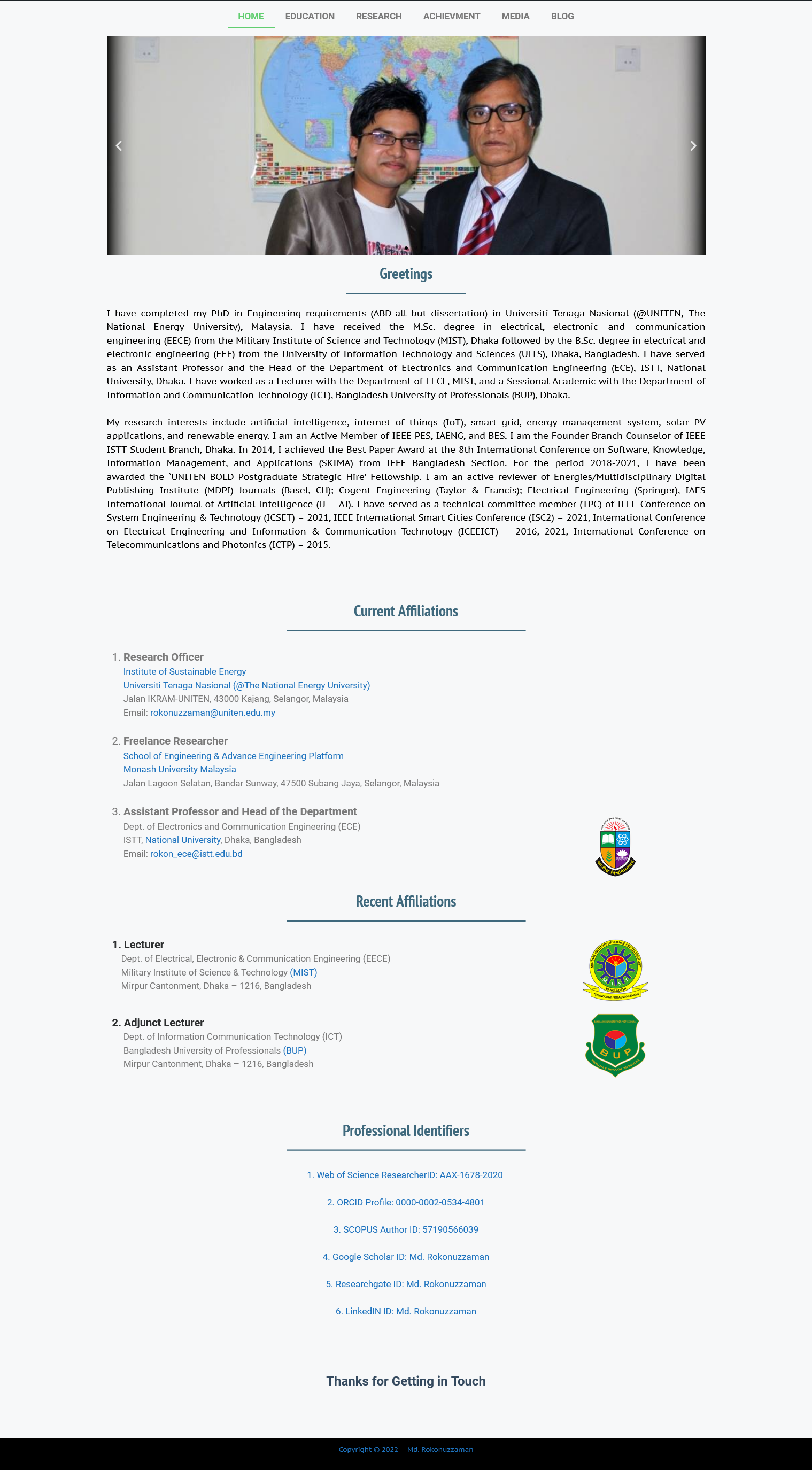 Personal Site